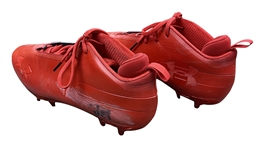 Julio Jones 11/8/2020 Atlanta Falcons Game Worn Cleats - Career Touchdown #60 (Falcons, Athlete's Club Co.)