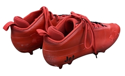 Julio Jones 11/8/2020 Atlanta Falcons Game Worn Cleats - Career Touchdown #60 (Falcons, Athlete's Club Co.)