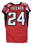 Devonta Freeman 1/22/17 Atlanta Falcons Game Worn NFC Championship Jersey - Unwashed (Falcons COA)