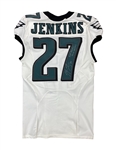 Malcolm Jenkins 2015 Philadelphia Eagles Signed Game Worn Road Jersey (Athlete's Club Co.)