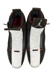 Tim Hardaway Jr. 2019 Game Worn Black/White Jordan Sneakers (Athlete's Club Co.)