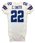 Emmitt Smith 2000 Dallas Cowboys Game Worn Jersey - Photo Matched to 3 Games! (2 Holiday Games) w/Rare Tom Landry Memorial Patch (Meigray LOA)