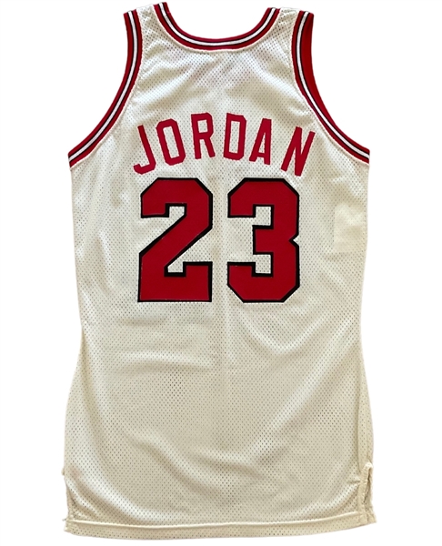 Michael Jordan 1984-85 Chicago Bulls Game Worn Rookie Home Jersey - MEARS A10! Only a Few Examples Exist!
