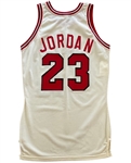 Michael Jordan 1984-85 Chicago Bulls Game Worn Rookie Home Jersey - MEARS A10! Only a Few Examples Exist!