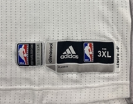Tim Duncan 2014-15 Kia NBA Tip Off San Antonio Spurs Home Jersey - Photo Matched - NBA Finals Patch