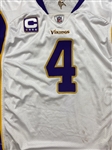Brett Favre 2009 Minnesota Vikings Game Used & Signed Jersey - Photo Matched - Milestone TD's (Meigray/RGU)