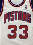 Grant Hill 1994-95 Detroit Pistons Game Worn Home Rookie Jersey - Team Sourced 