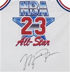 Michael Jordan Autographed/Signed 1991 NBA All-Star Game Mitchell & Ness Jersey LE 123 - UDA / Upper Deck