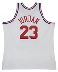 Michael Jordan Autographed/Signed 1991 NBA All-Star Game Mitchell & Ness Jersey LE 123 - UDA / Upper Deck