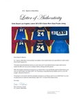 Kobe Bryant 2013-14 Los Angeles Lakers Game Worn Road Jersey (DC Sports LOA)