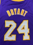 Kobe Bryant 2013-14 Los Angeles Lakers Game Worn Road Jersey (DC Sports LOA)