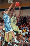 2000 LeBron James Ohio High School Division III Championship Game Worn & Dual-Signed Sneakers - Photo Matched - Family Provenance
