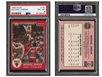 1984 Star Basketball Michael Jordan ROOKIE #101 PSA 8 NM-MT - Low Population 
