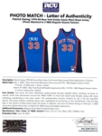 Patrick Ewing 1999-00 New York Knicks PHOTO MATCHED Game Worn Road Jersey - Matched to 2 Games (RGU & Meigray)