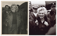 1954 Marilyn Monroe Signed Letter to Soldier During “Entertaining the Troops” Trip Only Known Letter Relating To Famous Korea Trip (Beckett)