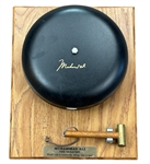 Muhammad Ali Signed/Autographed Ring Bell (JSA)