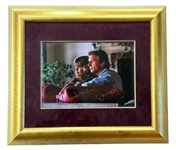 Joe Montana & Jennifer Montana Signed Photo 23.5x21 Framed Display