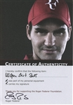 Roger Federer 2015 U.S. Open Men’s Singles PHOTO MATCHED Match Worn Shirt – Federer Foundation COA (RGU)