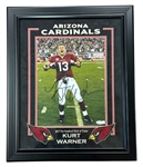 Kurt Warner Signed Photo 20x24 Framed Display (JSA Sticker)