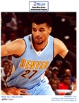 Jamal Murray 2016-17 Denver Nuggets PHOTO MATCHED Game Worn ROOKIE Jersey (NBA LOA) *Correction*