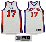 Jeremy Lin 2011-12 New York Knicks PHOTO MATCHED Game Worn Jersey - LinSanity Era -  LAST GAME AS A KNICK! - 2 Games (RGU)