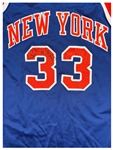 Patrick Ewing 1994-95 New York Knicks Game Worn & Signed Road Jersey