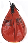 Muhammad Ali Signed & “Float Like a Butterfly, Sting Like a Bee'' Inscribed Speed Bag Only One Known! (JSA)