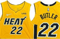 Jimmy Butler 2020-21 Miami Heat Game Worn Jersey & Shorts - Alternate Earned Edition