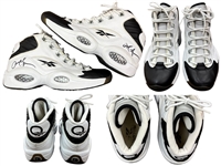 Allen Iverson 2001 NBA All-Star Game Worn & Dual Signed Sneakers - Awarded MVP (RGU Authenticated)