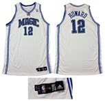 Dwight Howard 2007-08 Orlando Magic Game Worn Home Jersey
