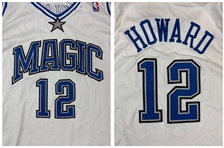 Dwight Howard 2007-08 Orlando Magic Game Worn Home Jersey