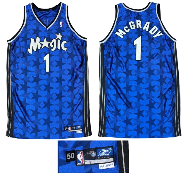 Tracy McGrady Orlando Magic Team Issued Road Jersey