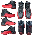 Michael Jordan 1997 Eastern Conference Finals Game Worn Air Jordan XII Sneakers – Attributed to Games 3/4/5 (MEARS Authenticated, Teammate LOA, Cancer Society Provenance)