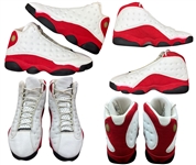 Michael Jordan 1997-98 Chicago Bulls Game Worn Air Jordan XIII Sneakers Last Dance Season - Heritage Auctions COA