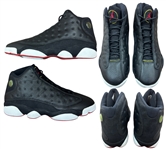Michael Jordan 1998 NBA Playoffs Chicago Bulls Game Worn Air Jordan XIII Sneakers - Bulls Assistant Coach Family Provenance