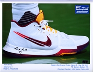 Kyrie Irving 5/25/2017 Cleveland Cavaliers 2017 EC Finals Game 5 Worn Signed & Inscribed Nike Sneakers (Meigray & RGU Match LOA's)