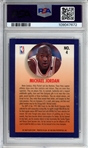 1992 Michael Jordan Fleer Team Leader #4 - PSA 8 Near Mint