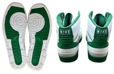 Ray Allen Boston Celtics Game Worn & Dual Signed Air Jordan II Player Edition Sneakers