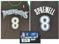 Latrell Sprewell 2004-05 Minnesota Timberwolves Game Worn Road Jersey (Timberwolves Equipment Manager & GF LOA)
