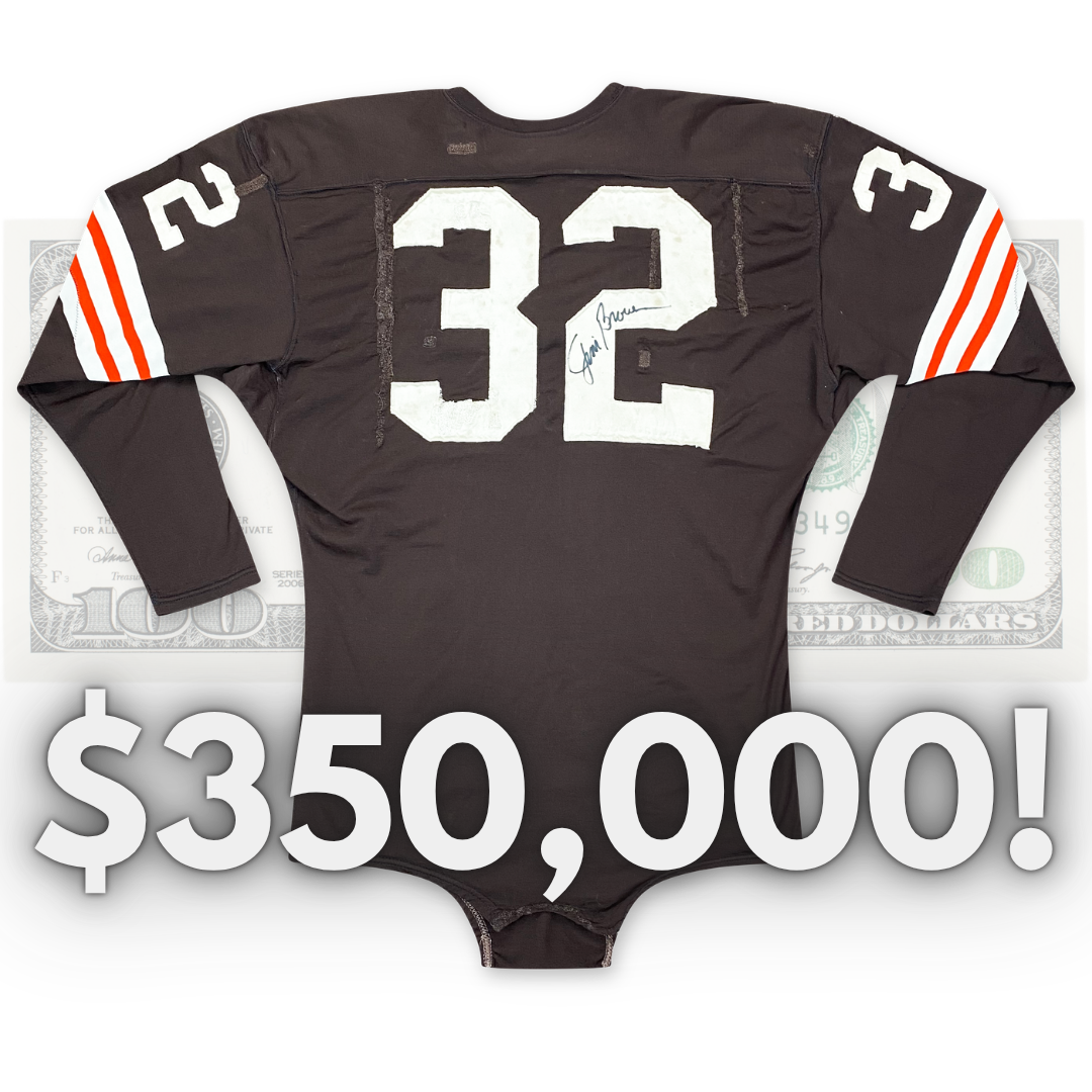 Jim Brown Game Worn