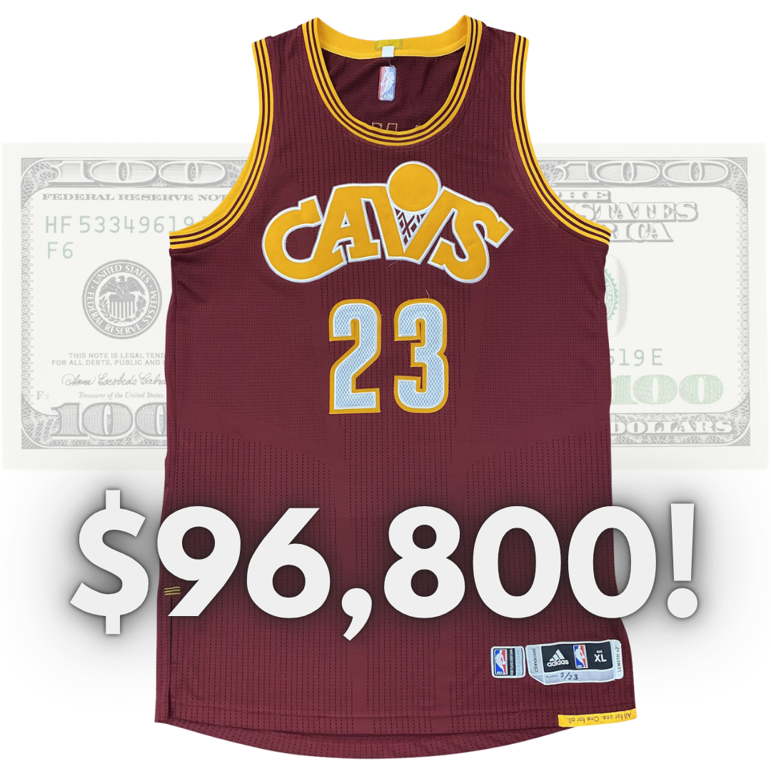 LeBron James Game Worn